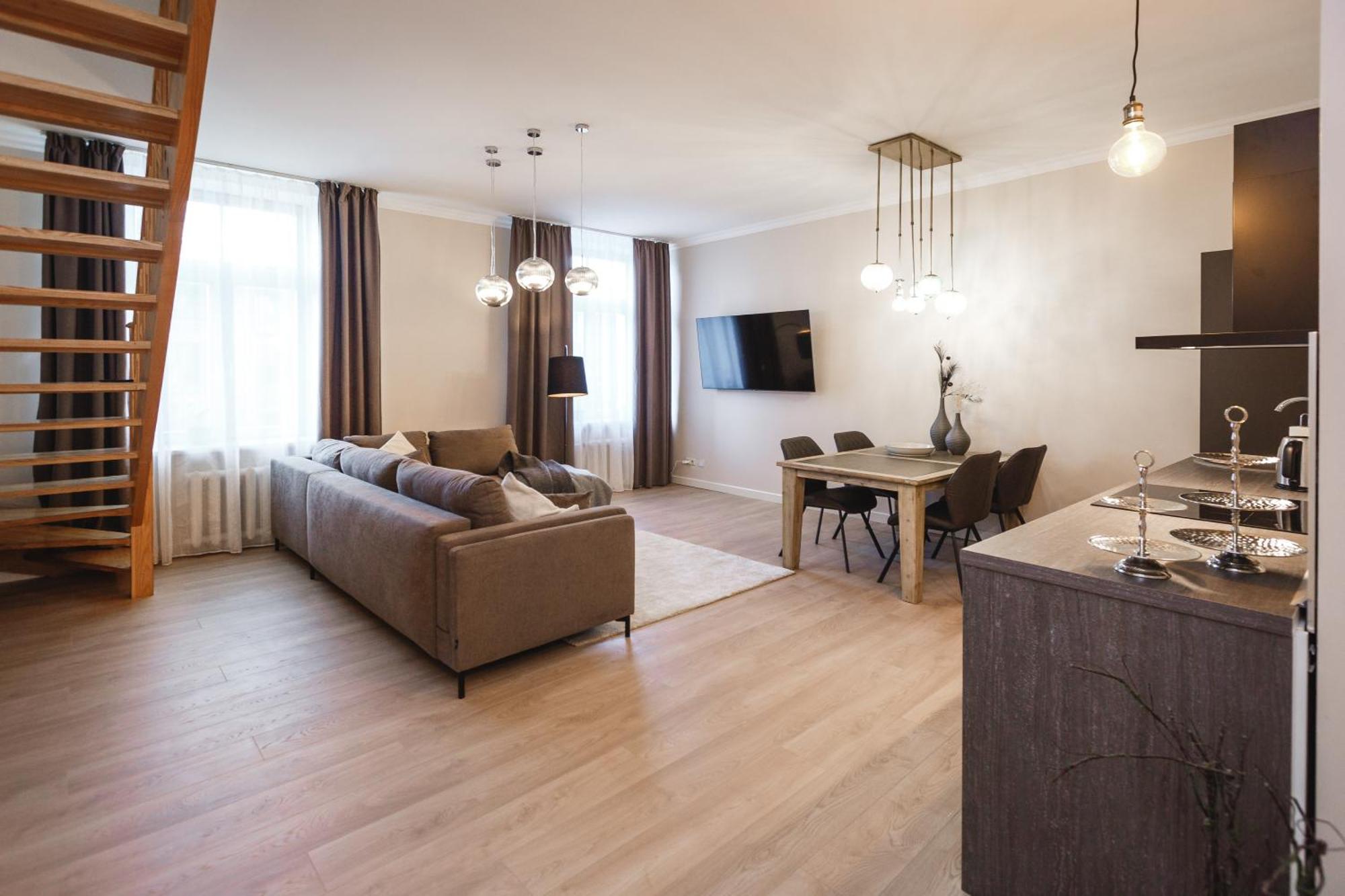 Bearsleys Downtown Apartments Riga Esterno foto
