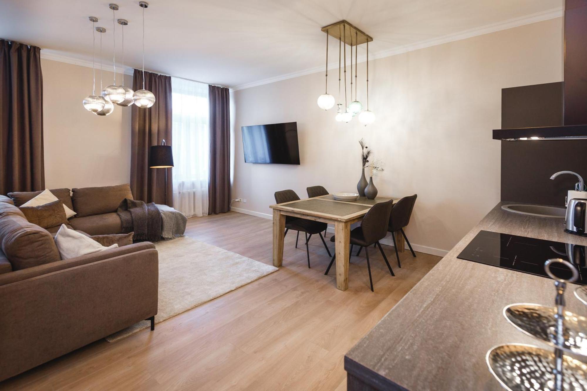 Bearsleys Downtown Apartments Riga Esterno foto
